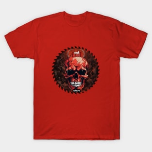 Red Skull Culture, Festival t-shirt, Unisex t-shirt, tees, men's t-shirt, women's t-shirt, summer t-shirt, trendy t-shirt with horns, gifts T-Shirt